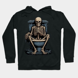 Skeleton Pooping Hoodie